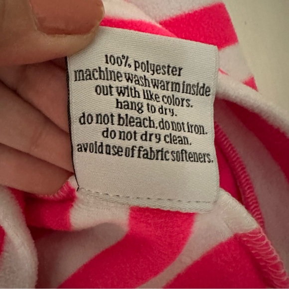 Tuckernuck Dudley Stephens Parker Slope Stripe Pink White Turtleneck Small - Picture 10 of 10